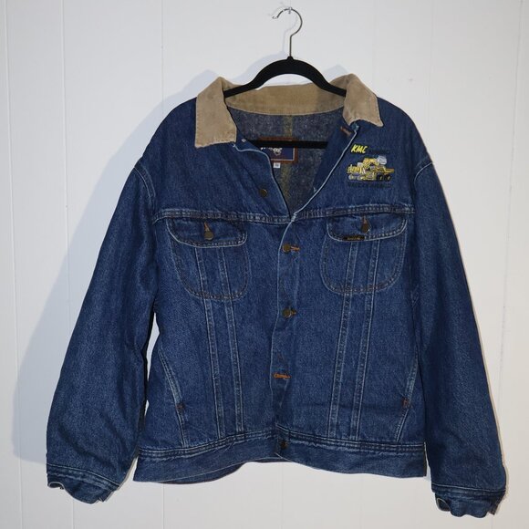 Stormrider Mustang Denim Jacket Men’s Size XL - Picture 1 of 6